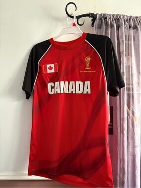 Canada Red Short Sleeve Tee - Official World Cup Style